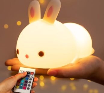 Delrin Bunny Night Light for Kids Room